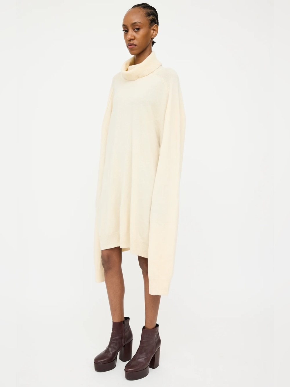 Maison Margiela X H&M Cashmere Oversized Turtleneck Dress